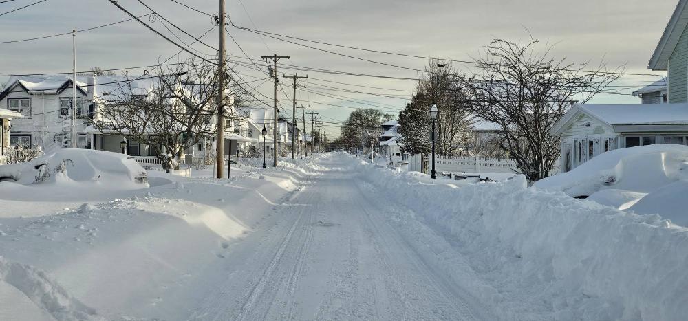 The snow storm whipped Wareham with record amounts of snow. Photos source: Timothy Pickett