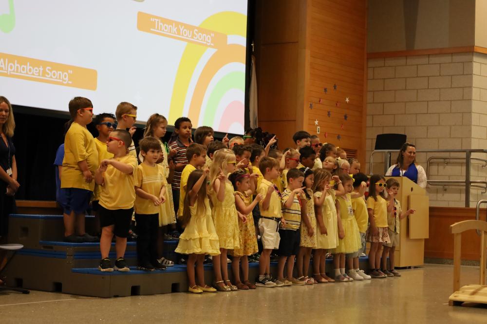 Preschool graduates