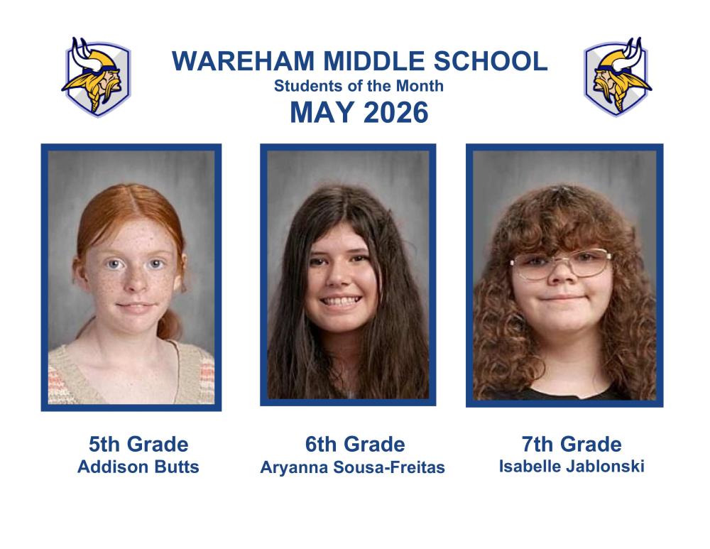 Wareham Students of the Month