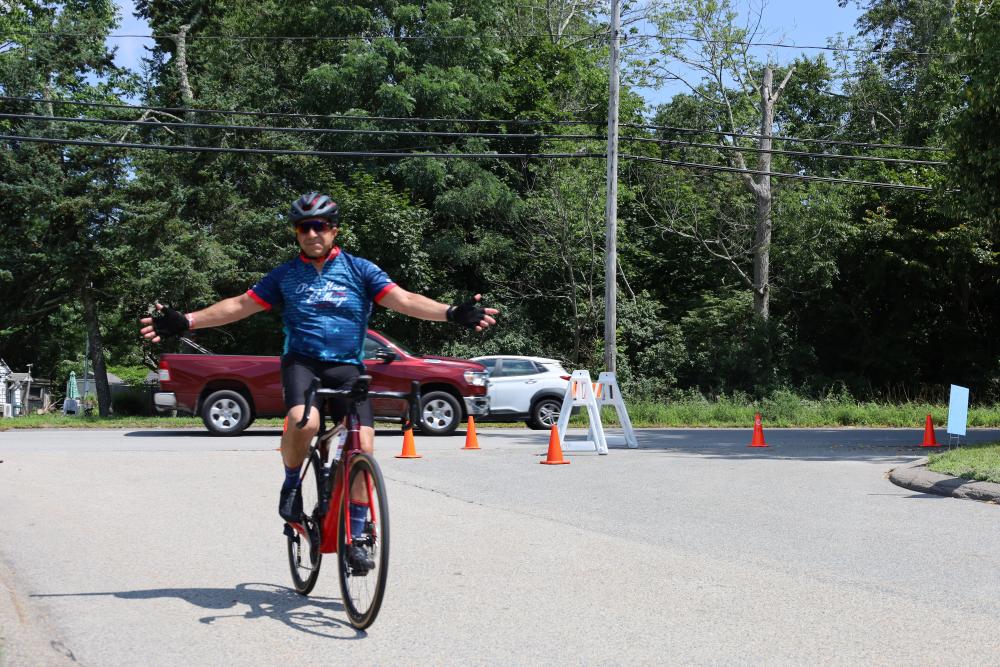 Riders pedaled through Wareham on Saturday, Aug. 1 for the Pan-Mass Challenge. Photos by Nick Mossman