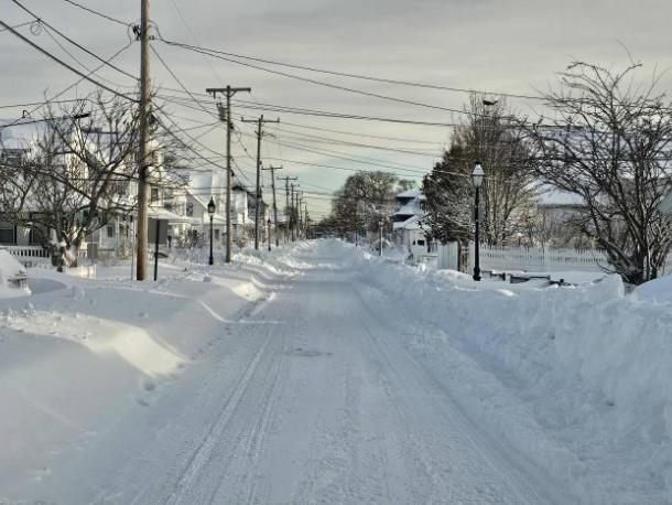 The snow storm whipped Wareham with record amounts of snow. Photos source: Timothy Pickett