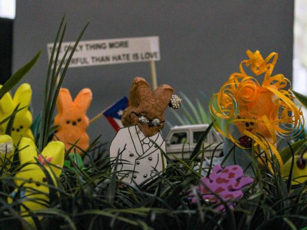 'Peep Me Preguntó' a Peep take of the Superbowl Halftime Show. Photos by Brandy Muz