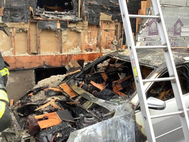 The cause of the fire is still under investigation. Photos source: Onset Fire Department