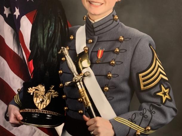  Lavina Burman. Photo source: West Point