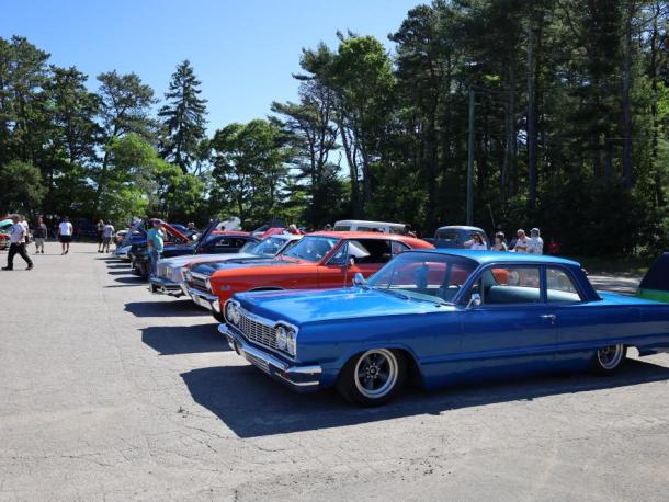 Cars at VFW show