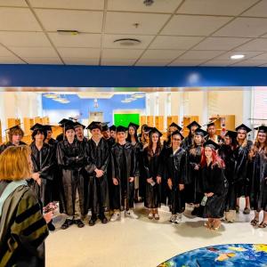 PASS program graduates during their graduation ceremony in June. Submitted photos