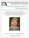 lecture, historical fiction